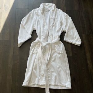 Alpine Swiss White Robe